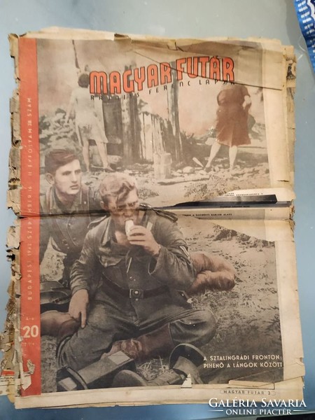 Magyar futár újság 1942 szeptember 16-i száma, születésnapra is!