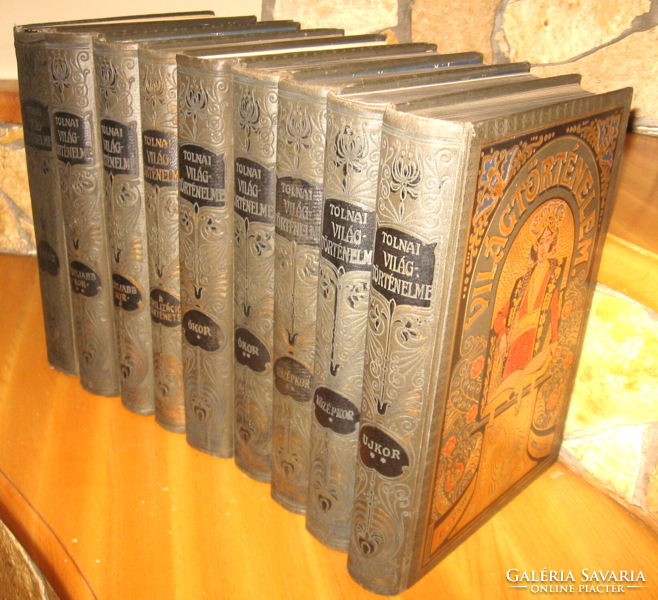 ANTIK TOLNAI VILÁGTÖRTÉNELME 9 KÖTET