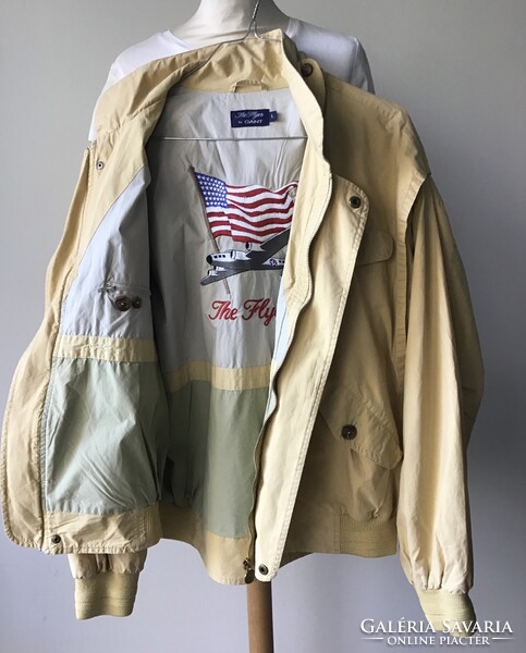 „The Flyer by GANT” - GANT vintage, férfi dzseki. Sárga. L-es