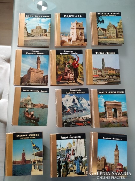 12 db  Arany könyv képeskönyv minikönyv