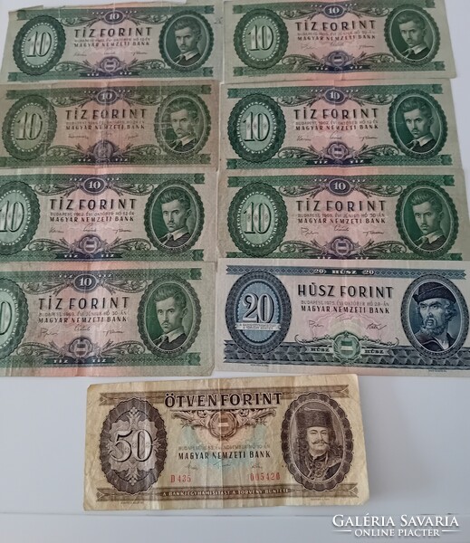 10-20-50 Forint banknotes!!!