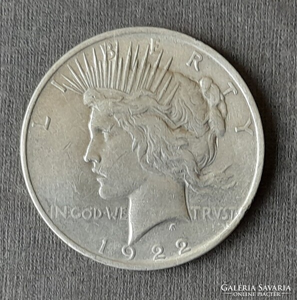 USA - Peace dollár 1922.3
