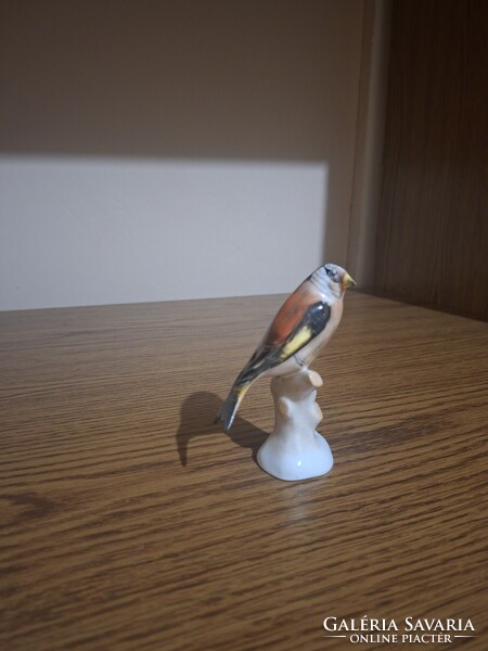 Aquincum porcelán madár. 10,2 cm. Hibátlan. Jelzett