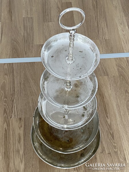 Sütemény állvány / etagerè  nikkel ötvözet