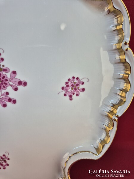 Herendi Waldstein pattern baroque serving tray