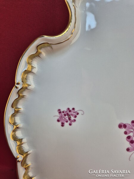 Herendi Waldstein pattern baroque serving tray