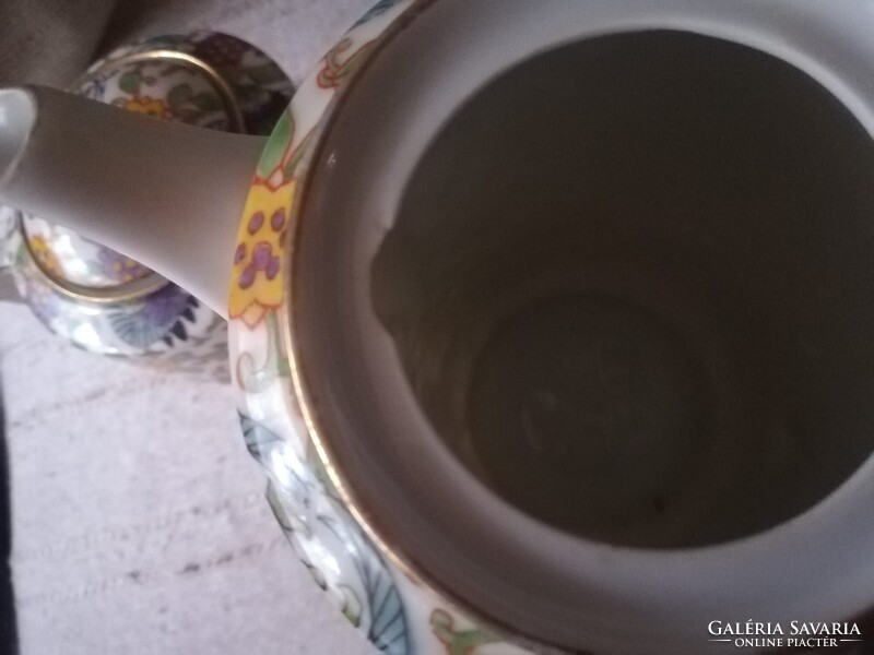Oepiag Royal porcelán kávés kanna+cukortartó