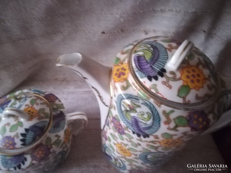 Oepiag Royal porcelán kávés kanna+cukortartó