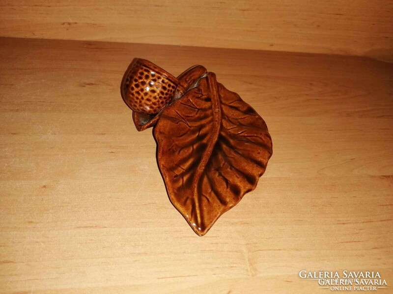 Kerámia pipás hamutál, hamutartó, pipatartó - 13*18 cm (po-4)