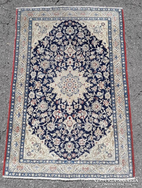 3 db. Nain selyem szőnyeg. / Irán