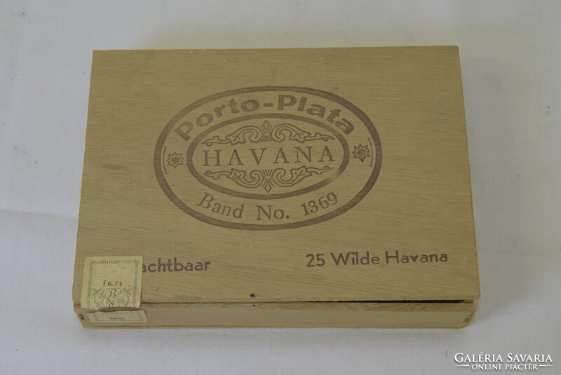 Havana dohányos doboz és cigaretták A334