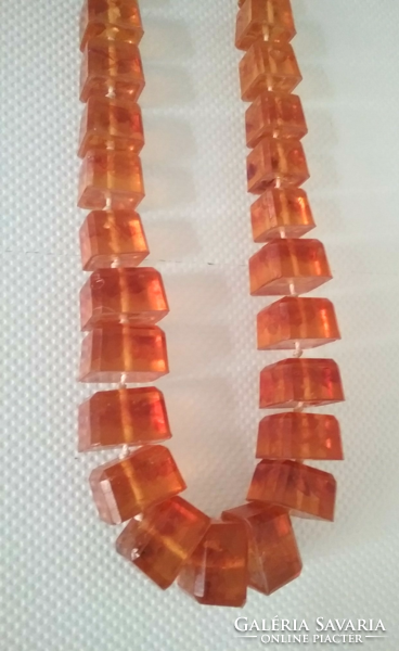RÉGI NYAKLÁNC BOROSTYÁNSZERŰ