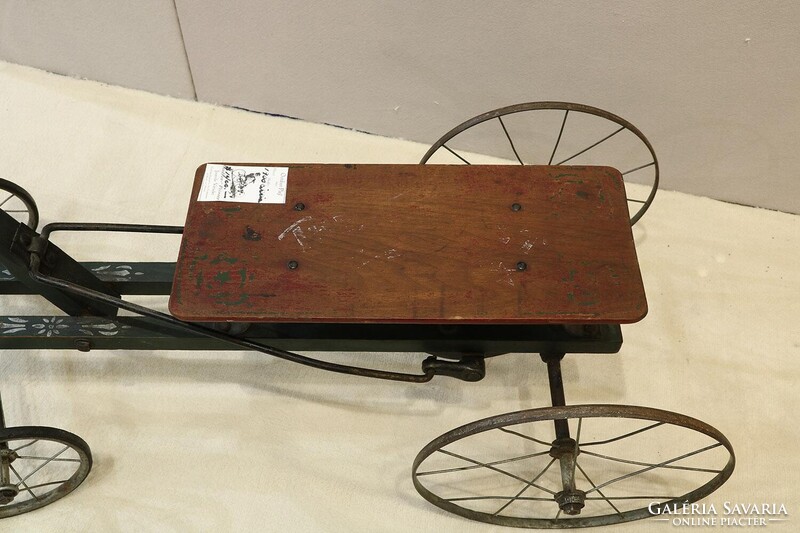 Antik Kézzelhajtós Hajtány/ Bicikli/"Kisautó"