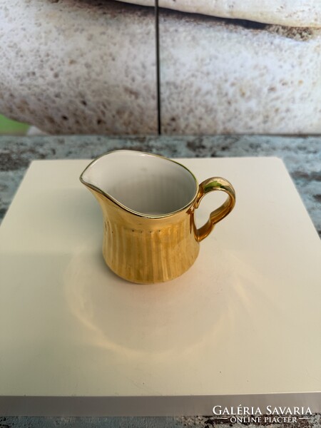 Angol Royal Worcester Dúsan Aranyozott Porcelán Kiöntő A174
