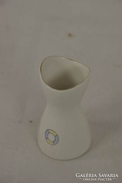 Balatoni retro souvenir váza Aquincum porcelán A154