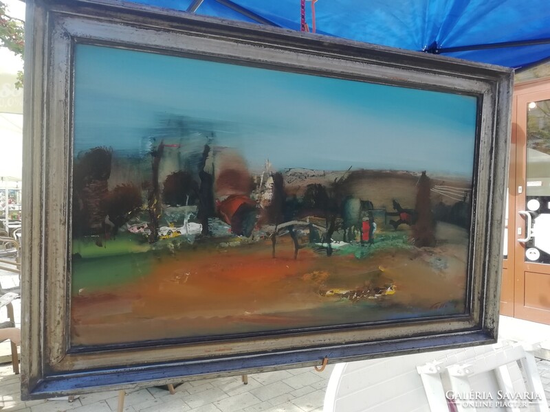 Kalló László festmény