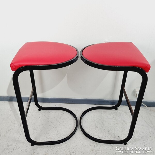 2db Milo Baughman amerikai vintage design bárszék - 52216