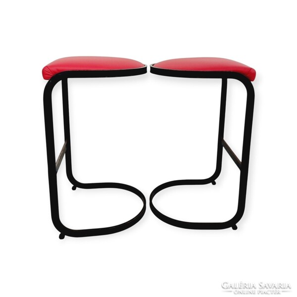 2db Milo Baughman amerikai vintage design bárszék - 52216