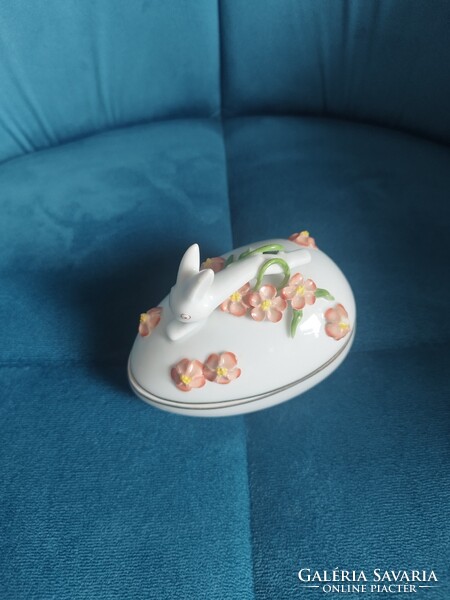 Herendi Tojás Bonbonier Nyuszifogós