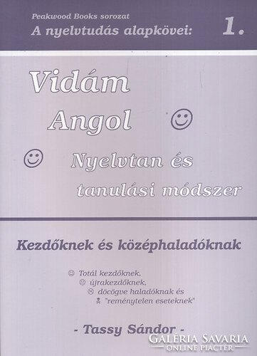 Tassy Sándor: Vidám Angol Nyelvtan és tanulási módszer - Kezdőknek és középhaladóknak