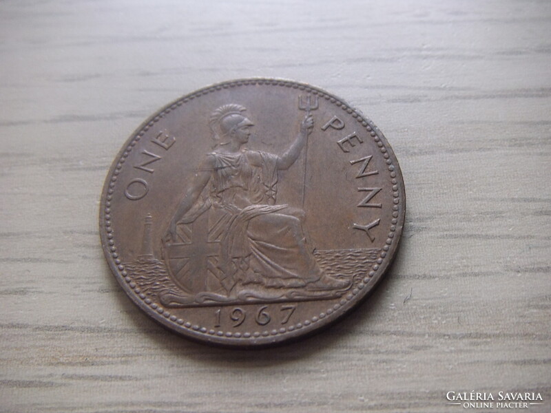 1  Penny  1967  ( 1 )  Anglia