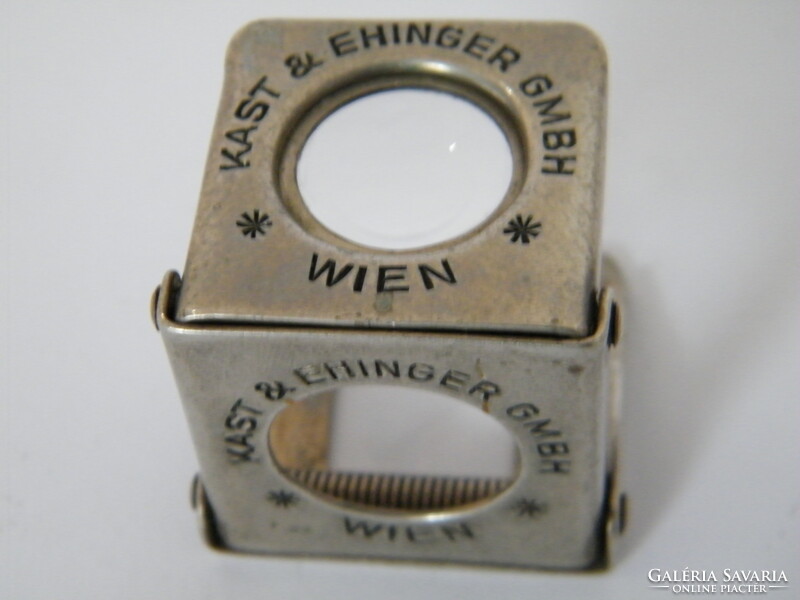 Antik összecsukhatós mini nagyító (Kunst & Ehinger)