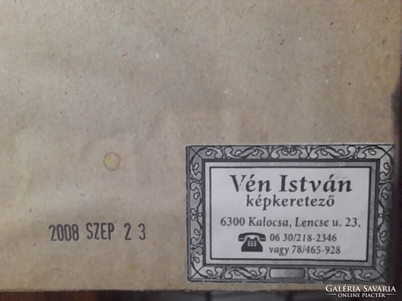 Márton Béla?,Olaj-Vászon Erdei Tó Tájkép,Vadkacsákkal Festmény.60 x 80 cm.