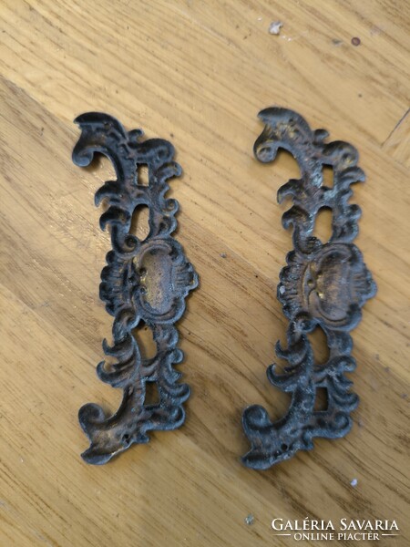 Antik bútor óra falióra asztali óra veretek rokokó bécsi barokk Ónémet 1880 körüli