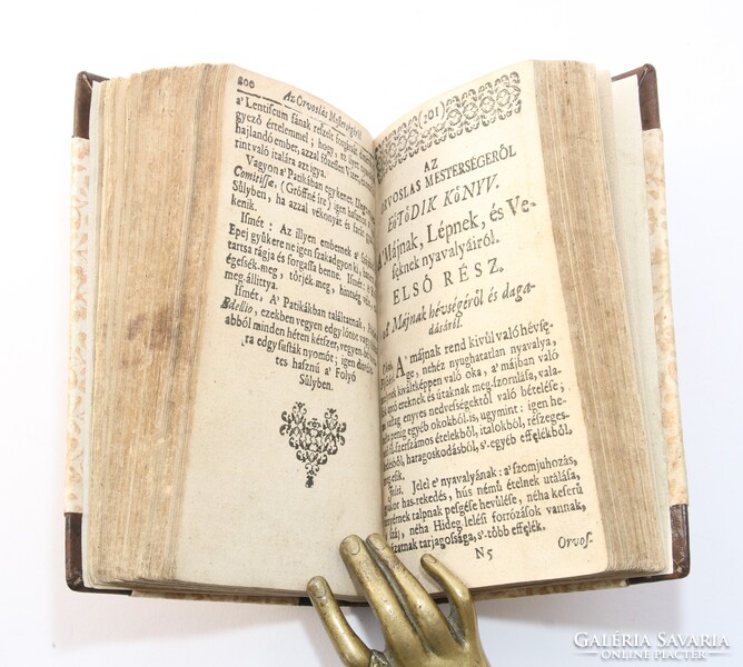 1692 Pápai Páriz Ferenc - Pax corporis Rendkívül ritka RMK 2. kiadás Lőcse !!