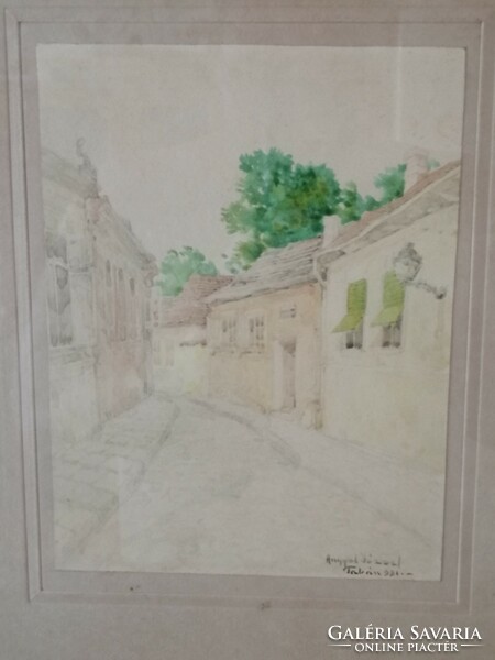 Tabán (Budapest) 1931-es festmény
