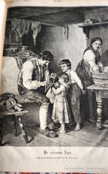 1876 NÉMET NŐ MAGAZIN 196 OLDAL EGYBEKÖTVE KÉZIMUNKA DIVAT RENGETEG ÉRTÉKES ACÉLMETSZET IRODALOM
