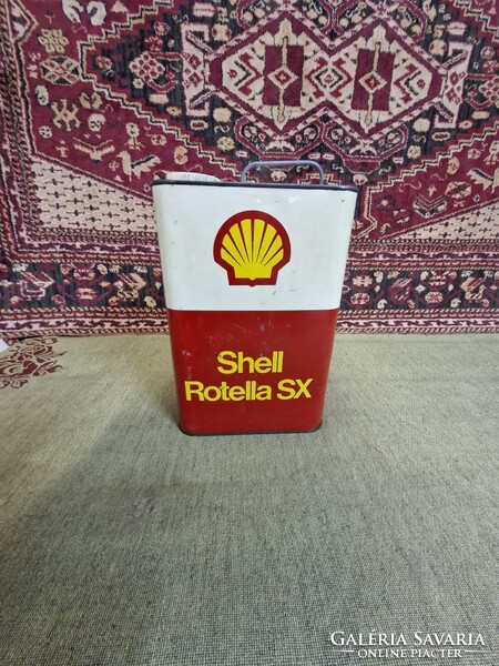 Szép régi Shell olajos kanna 5L.