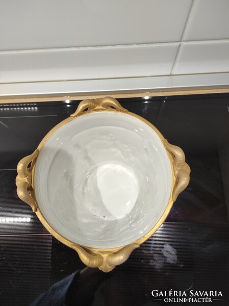Sevres porcelán kaspó