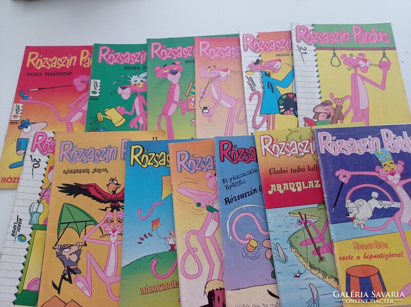 17db Rózsaszín Párduc képregény