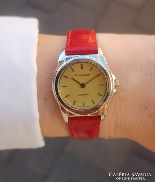 Elegáns Jaeger-LeCoultre női karóra beépítés, automata cal.834 szerkezettel az 1970-es évekből!