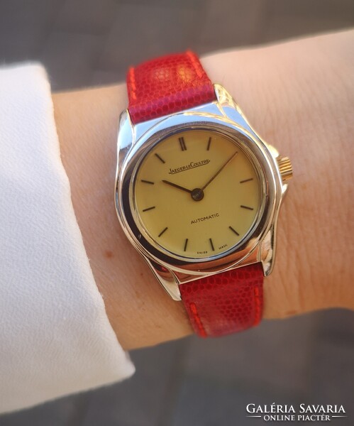 Elegáns Jaeger-LeCoultre női karóra beépítés, automata cal.834 szerkezettel az 1970-es évekből!