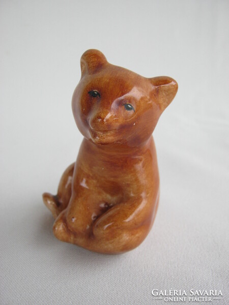 Bodrogkeresztúri kerámia maci medvebocs