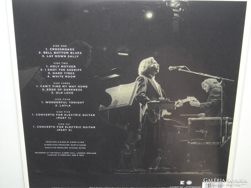 ERIC CLAPTON 24 NIGHTS: ORCHESTRAL Vinyl LP ÚJ gyári bontatlan -TRIPLA-