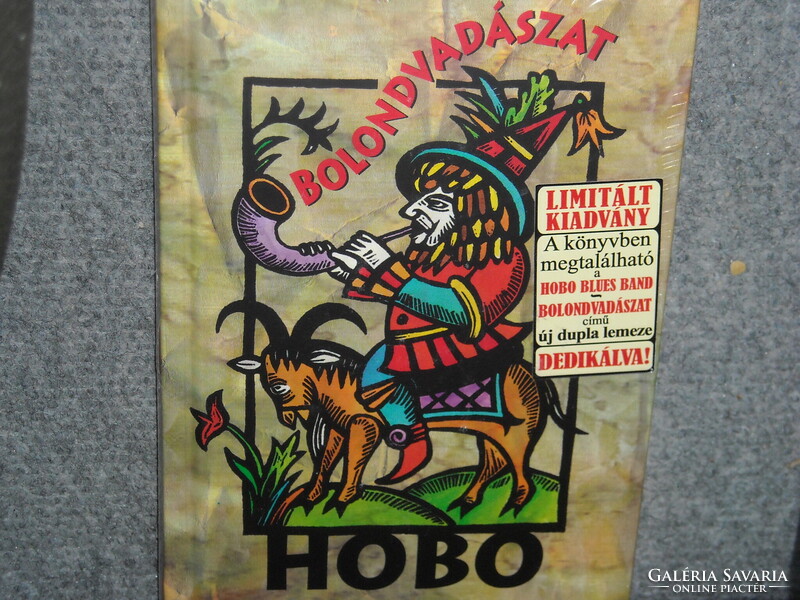 HOBO BLUES BAND BOLONDVADÁSZAT 2cd CD ÚJ gyári bontatlan - 200 oldalas könyv + 2 cd -