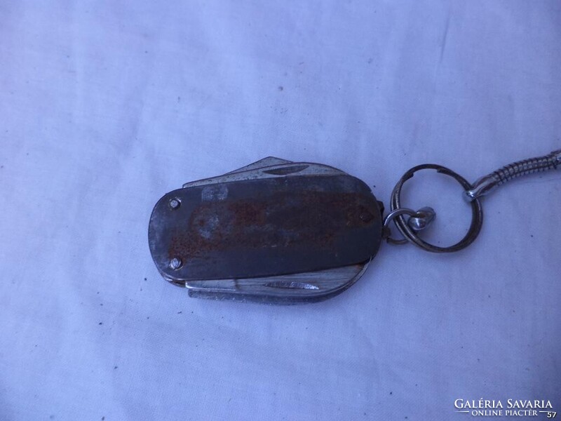 Retro mini kulcstartó bicska (5612)