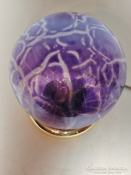 Kolarz asztali lámpa különleges búrával ALKUDHATÓ