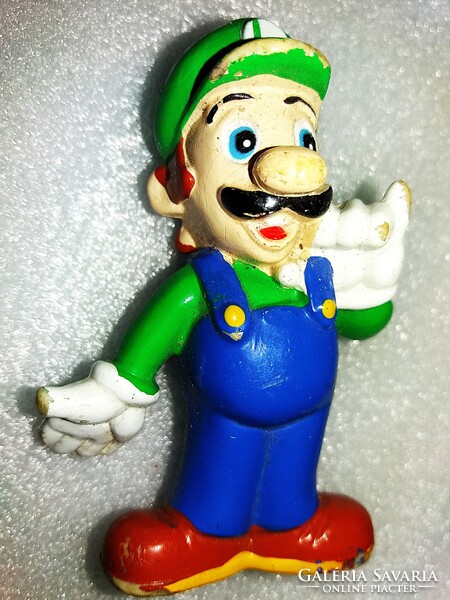 1994. MARS TOYS -EREDETI NINTENDO - SUPER LUIGI FIGURA - PRÓBA PROMÓ - GYŰJTŐI CSEMEGE képek szerint