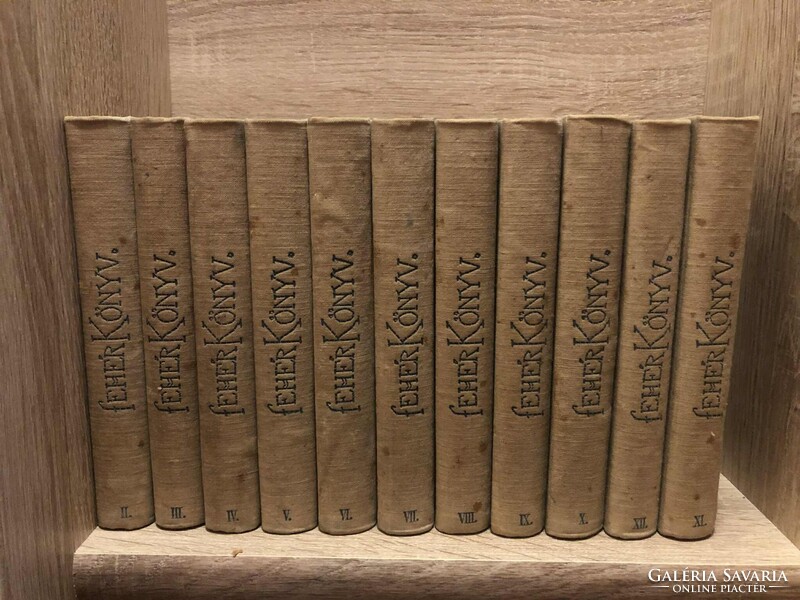 Bródi Sándor - Fehér könyv sorozat