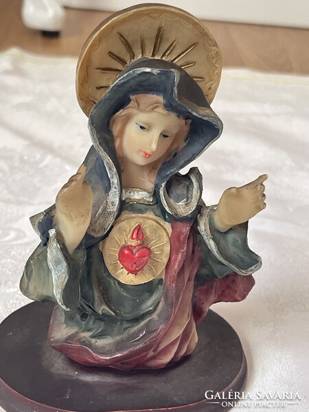 Tündéri  Mária szobor szépen festett szépen kidolgozott.