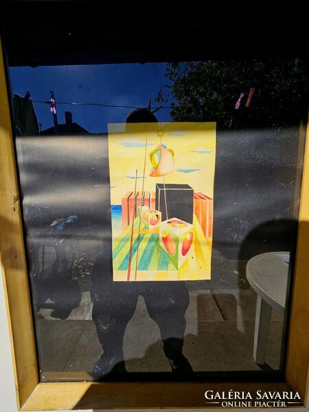 Modern absztrakt festmény