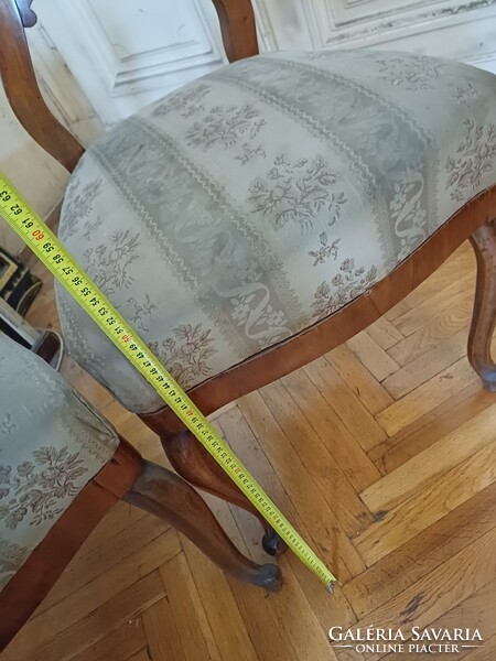 2 db antik szék (Louis-Philippe stílus)