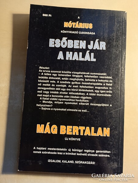 Mág Bertalan Esőben jár a halál