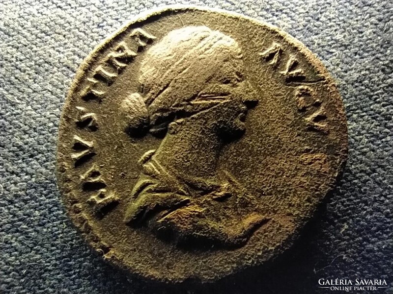Római Birodalom II. Faustina (161-175) Sestertius RIC 1654 LAETITIA SC