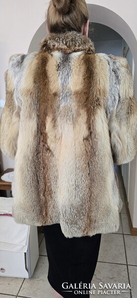  Valódi ezüstróka bunda – ritka, különlegesen szép darab