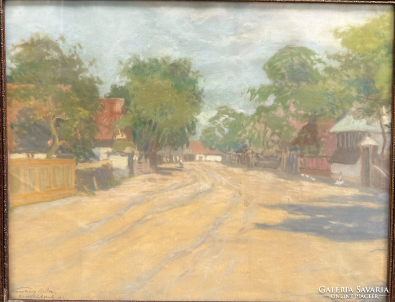 Frecskay Endre (1875-1919) Utcakép